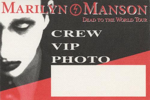 MARILYN MANSON - DEAD TO THE WORLD 中古VHSビデオ 字幕スーパー